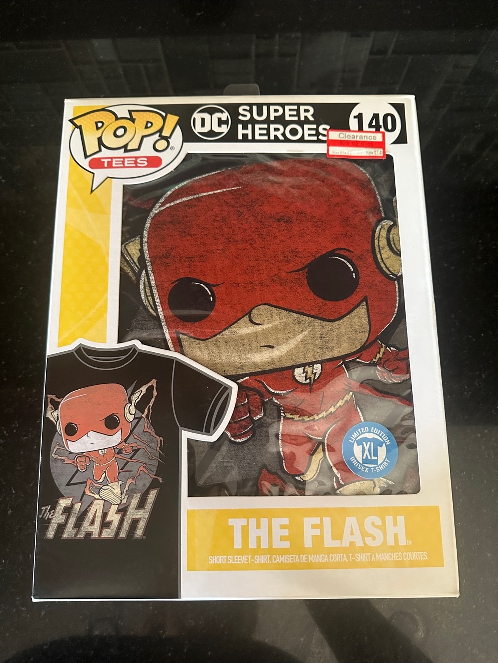 Funko The Flash Pop! Tees Short Sleeve T-Shirt - BRAND NEW IN BOX